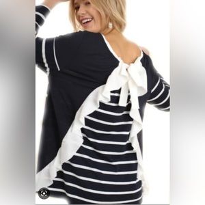 Umgee stripped ruffle too